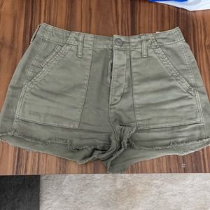 Green American Eagle Shorts